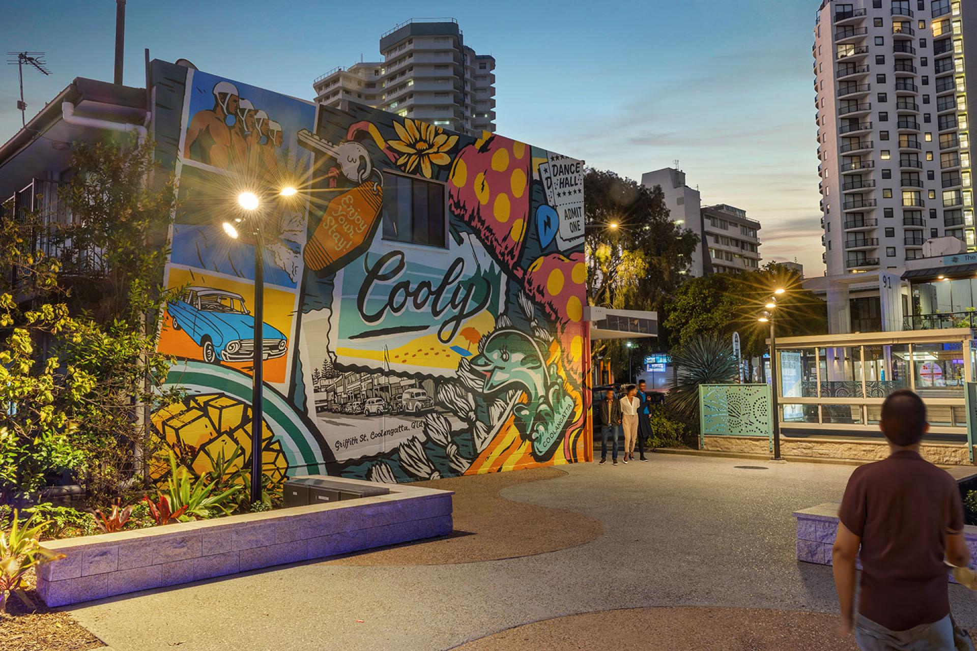 VALINTA GROOVE ensures a safe passage in John Orbansen Park while highlighting the public art