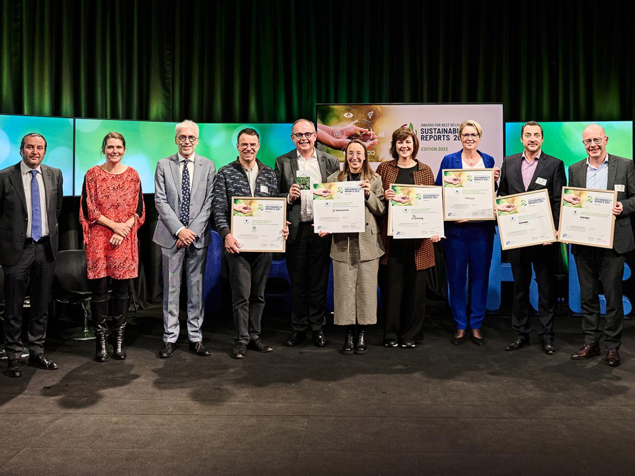 Schréder's first Sustainability Report won 2 prizes